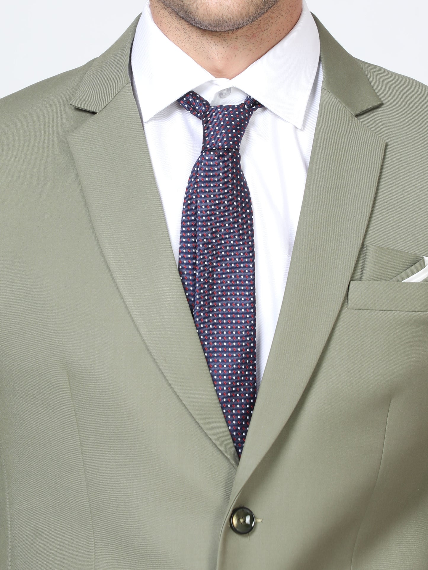 Men's Slim fit Pista Green Suite 2pcs