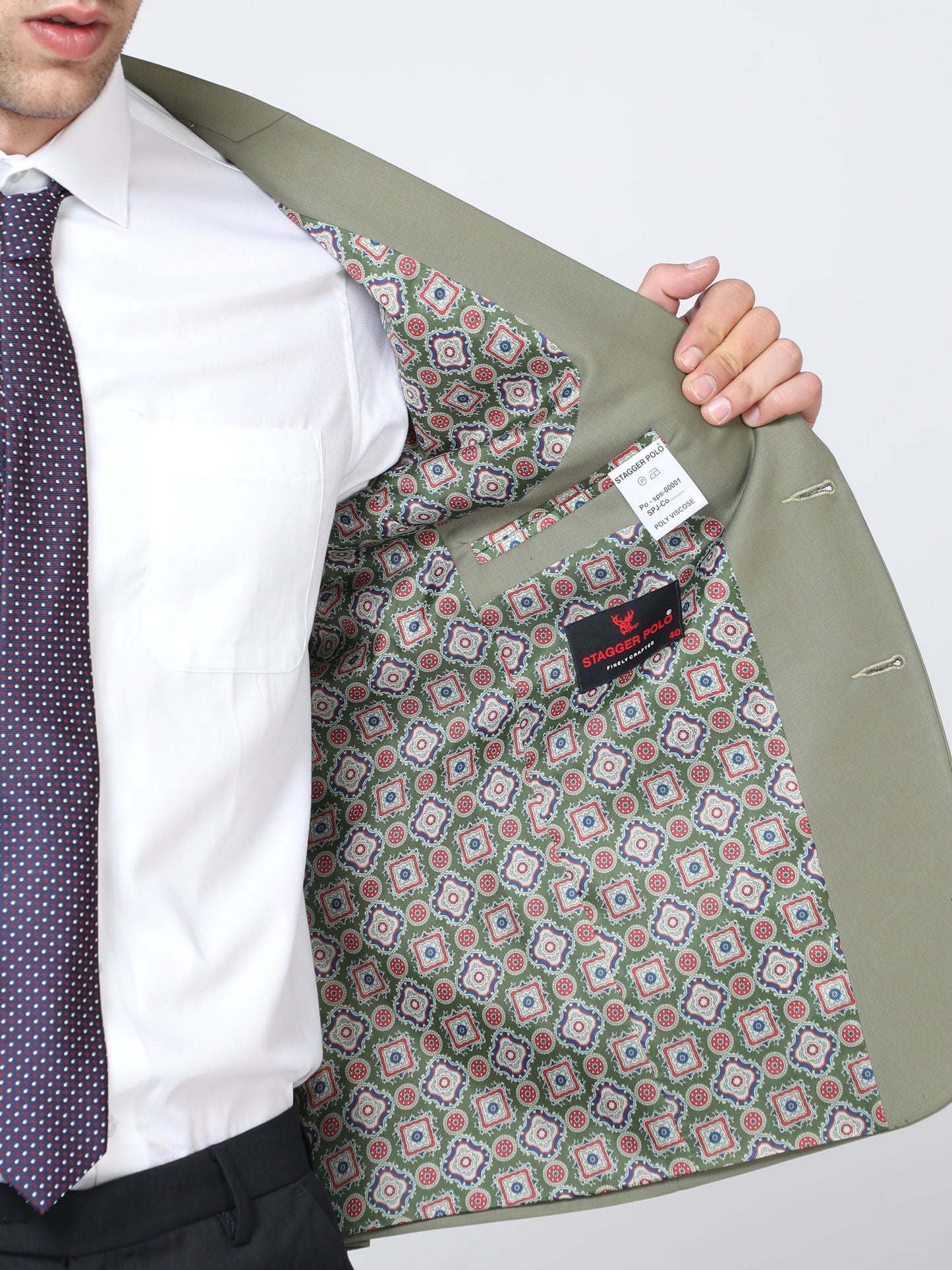 Men's Slim fit Pista Green Suite 2pcs