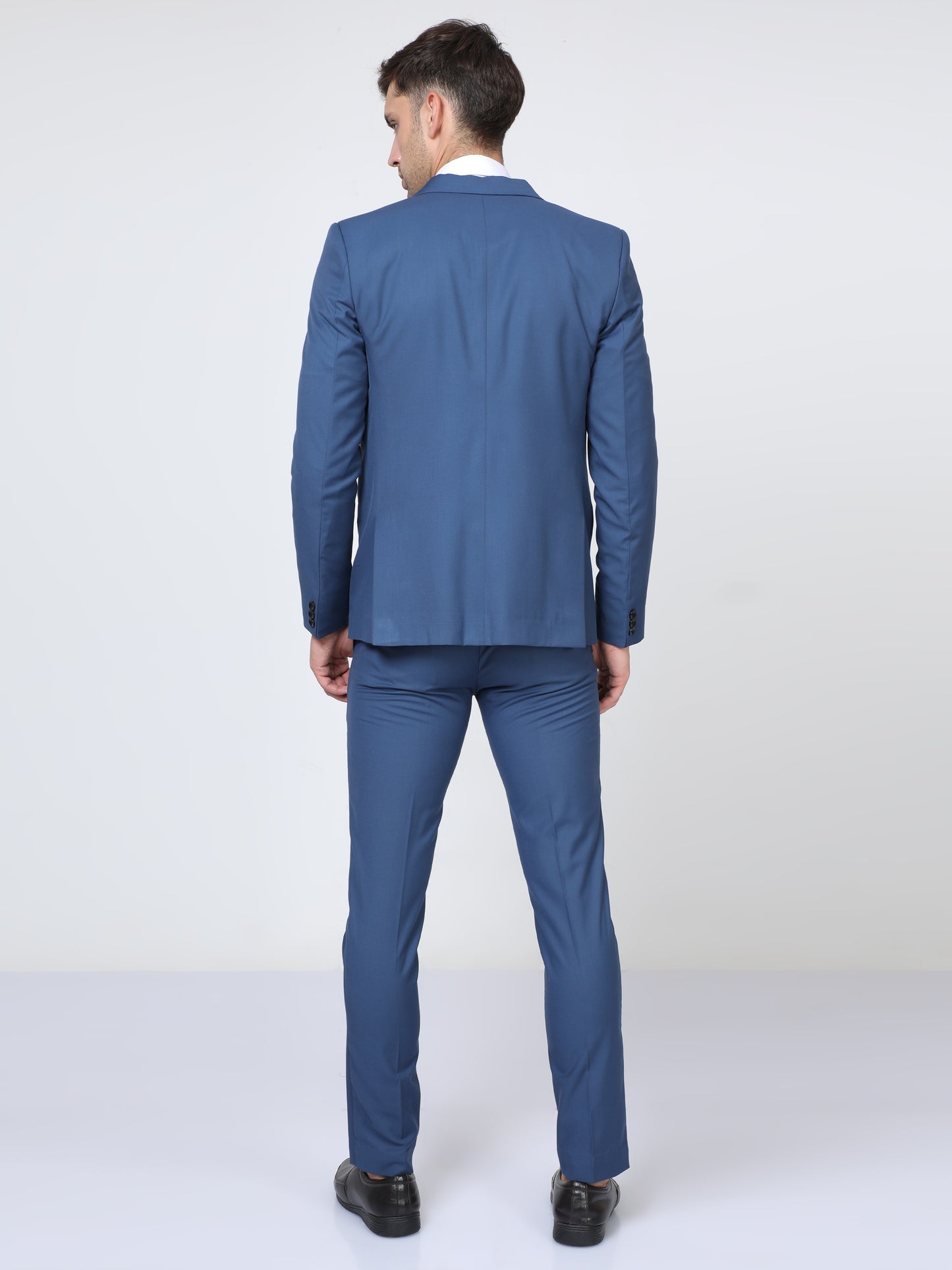 Mens Slim fit Royal Blue Suite 2pc