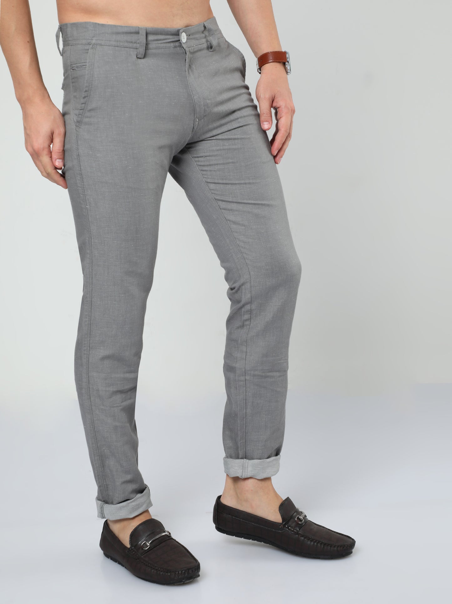 Grey Linen trouser