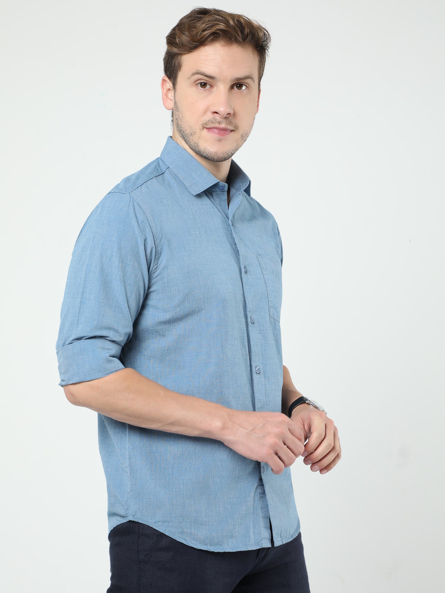 Blue Filafil Shirt