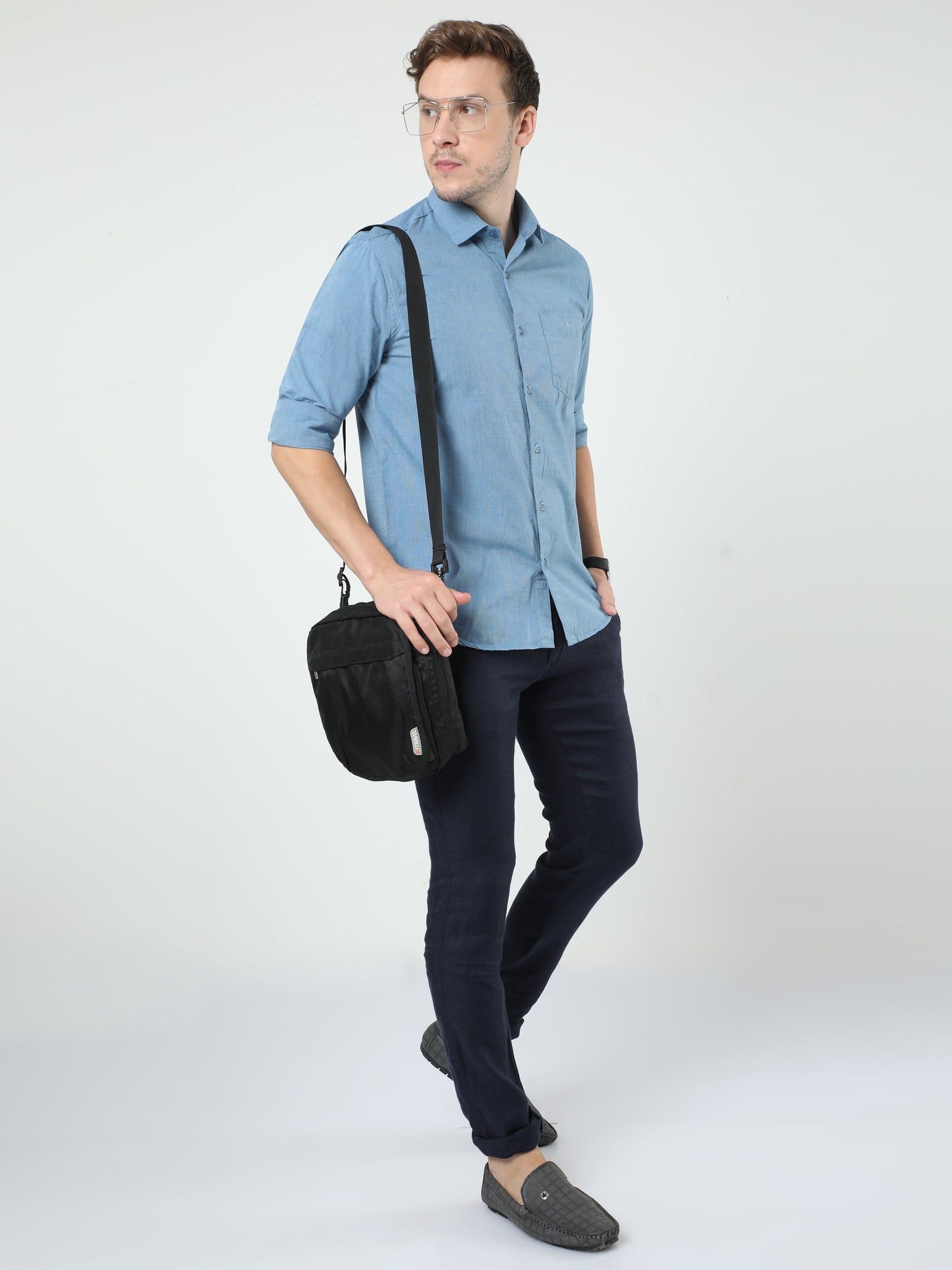 Blue Filafil Shirt