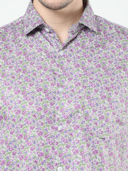 Multi Color Printed Full Sleeves Shirt
