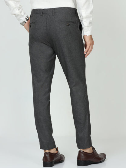 Grey Mens Formal Trouser Grey