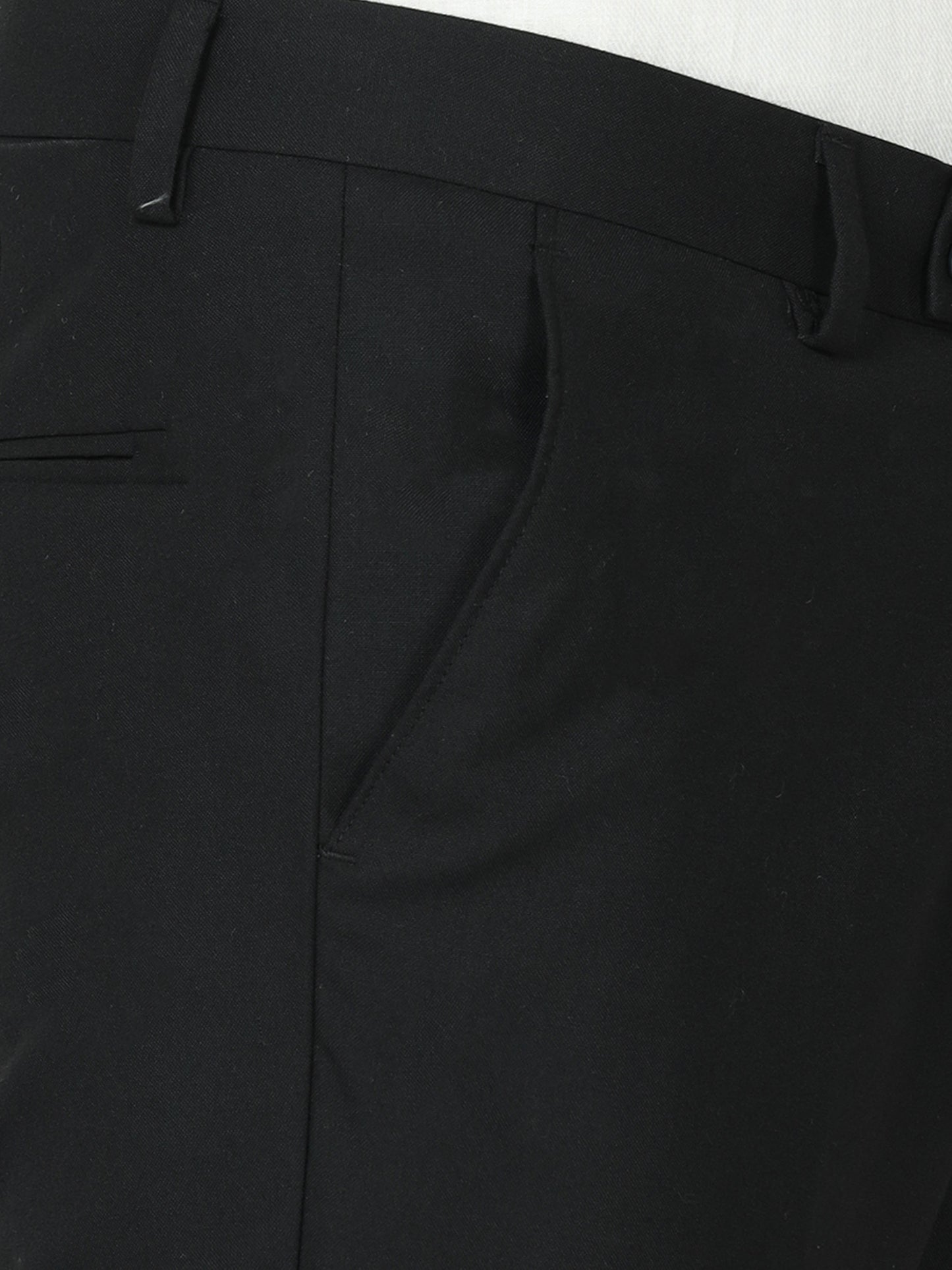 Black Mens Formal Trouser
