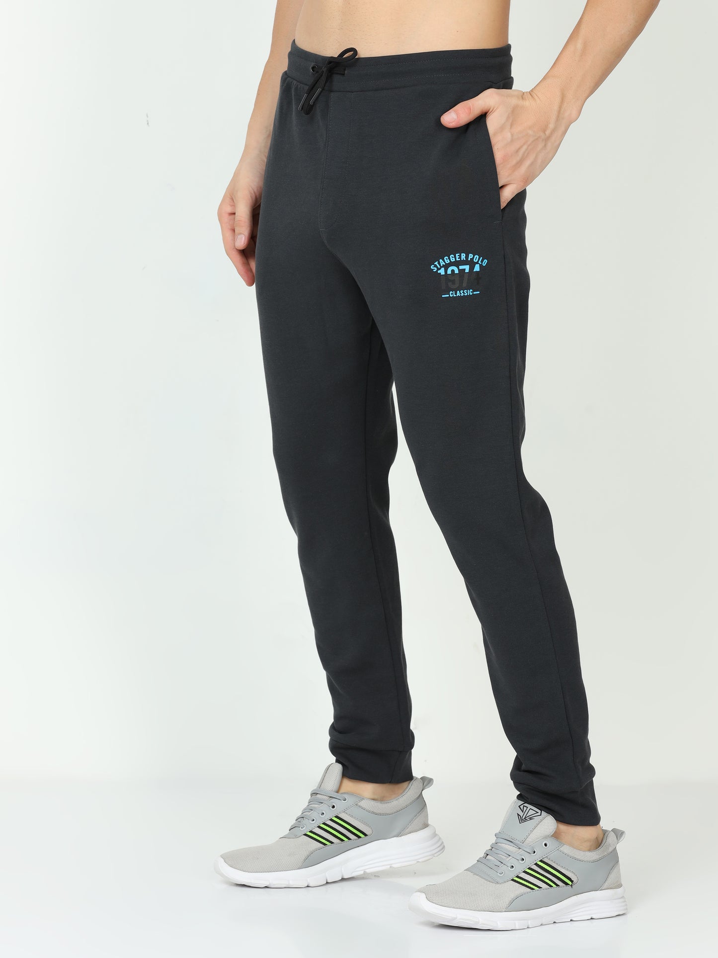 Navy Mens Track Pant