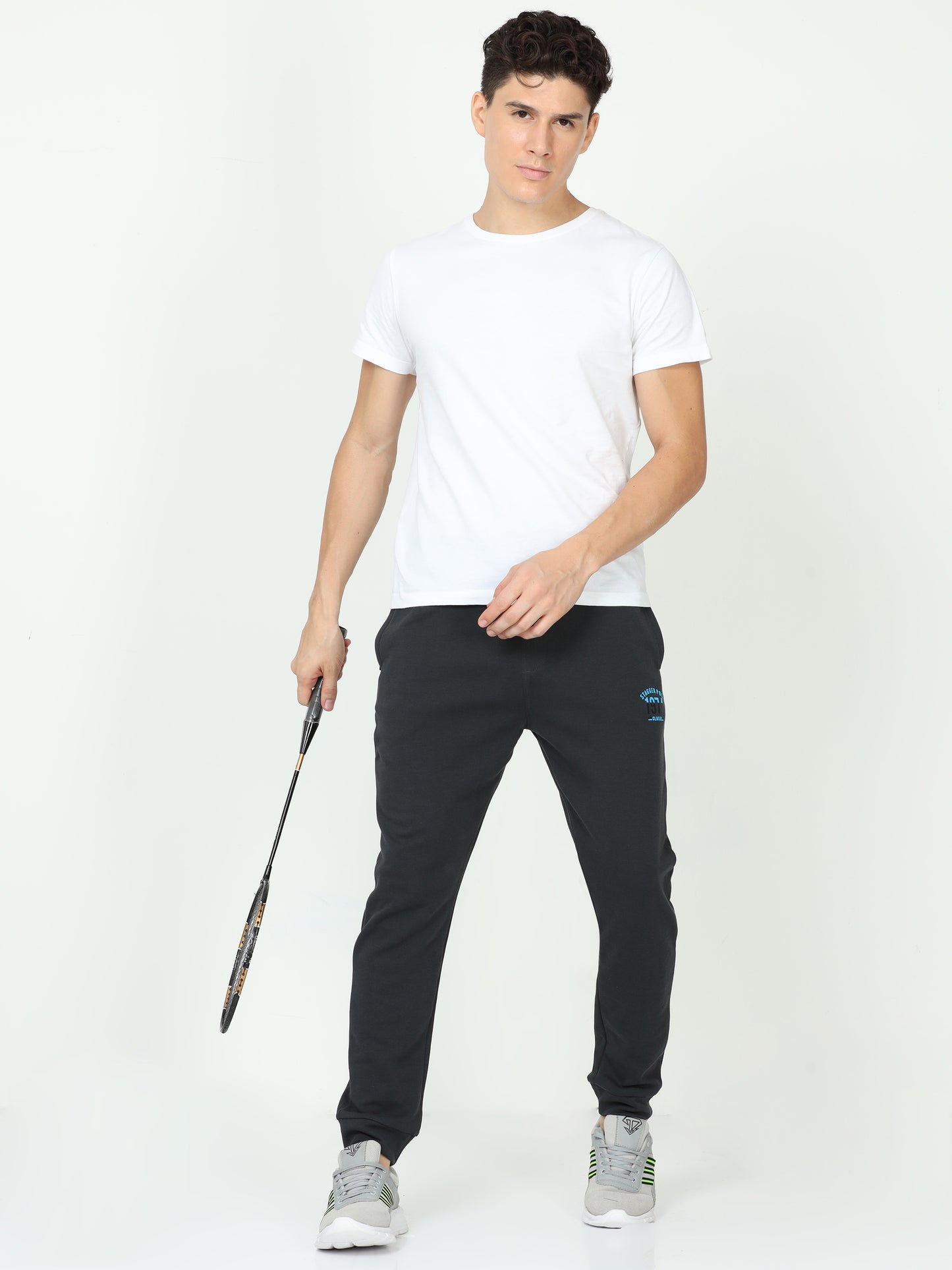 Navy Mens Track Pant
