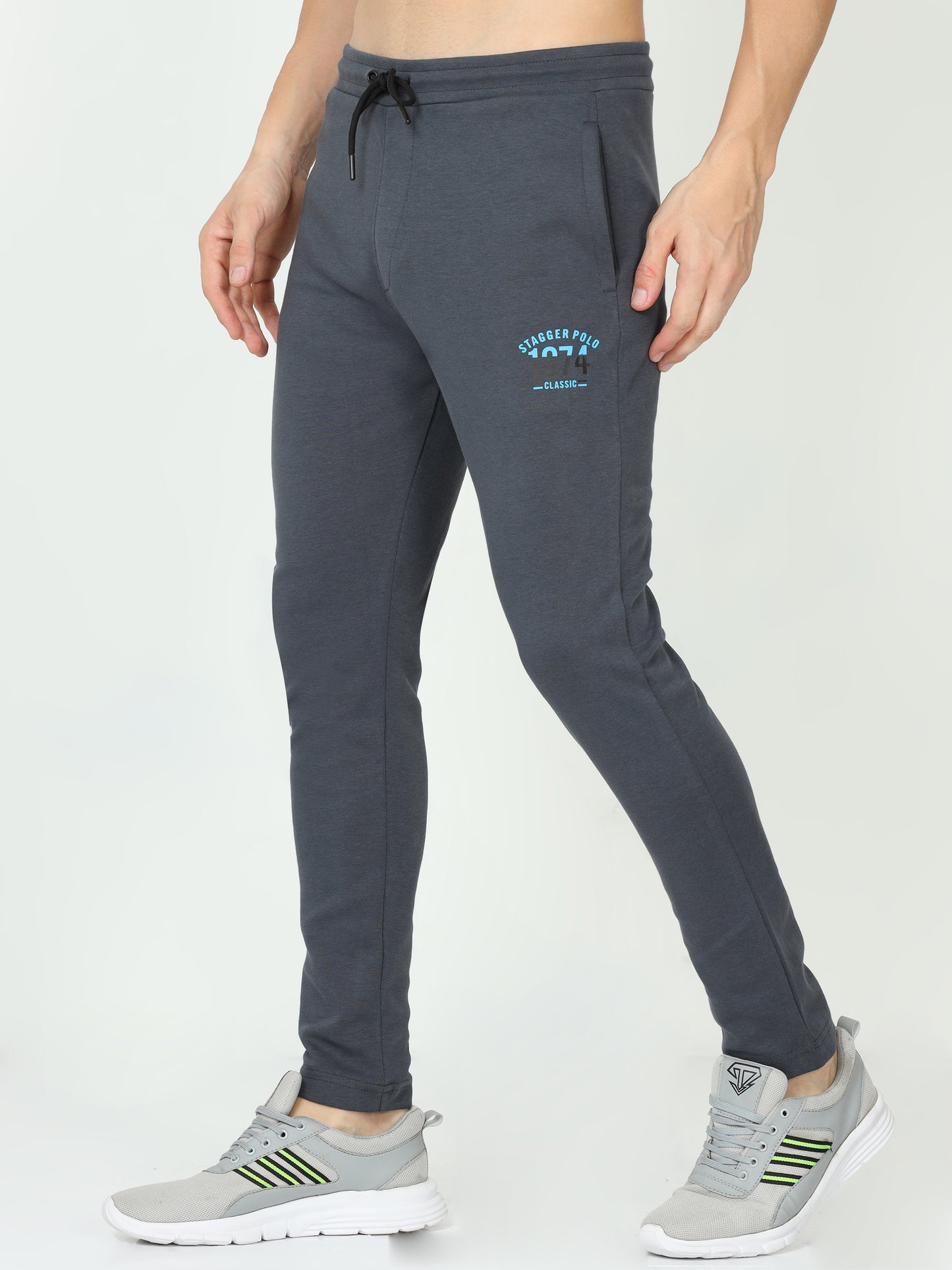 Grey Mens Track Pant