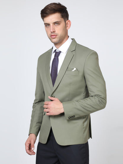 Men's Slim fit Pista Green Suite 2pcs