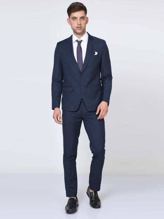 Men's Slim fit Navy Suite 2 pcs