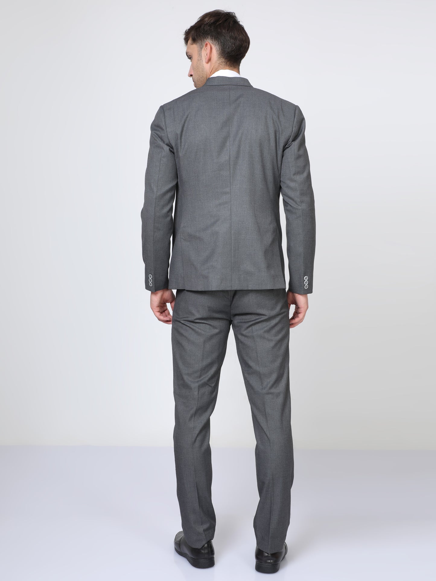 Mens Slim fit Grey Suite 2 pcs