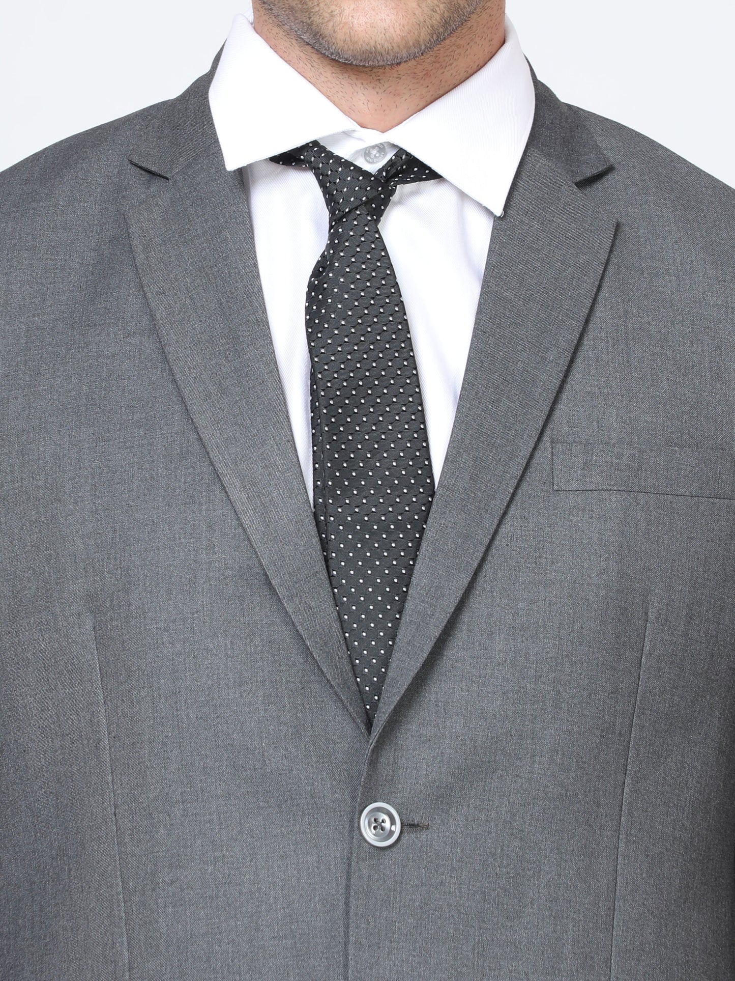 Mens Slim fit Grey Suite 2 pcs