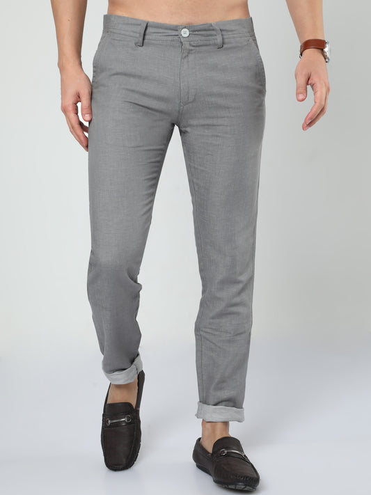 Grey Linen trouser