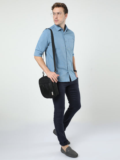 Blue Filafil Shirt