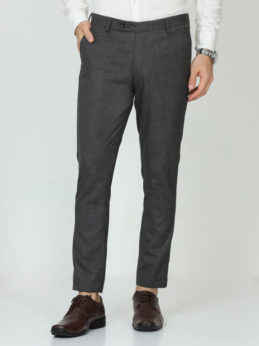 Grey Mens Formal Trouser Grey