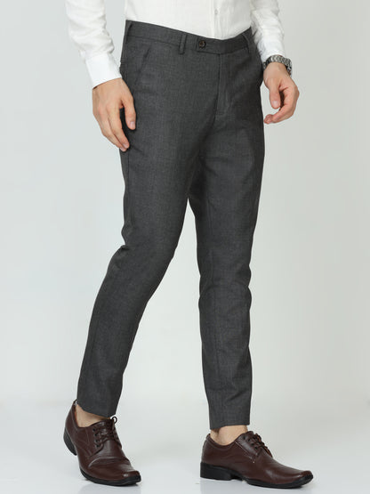 Grey Mens Formal Trouser Grey