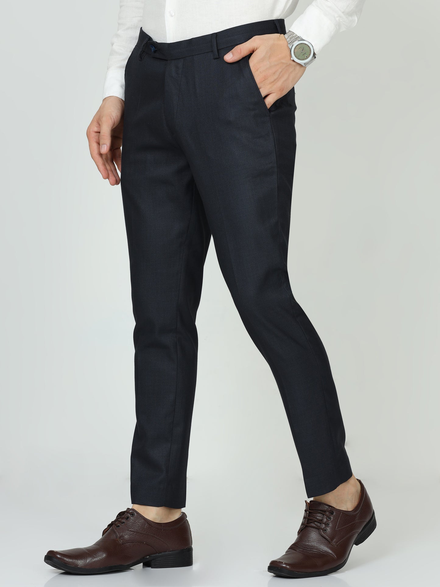 Navy Mens Formal Trouser