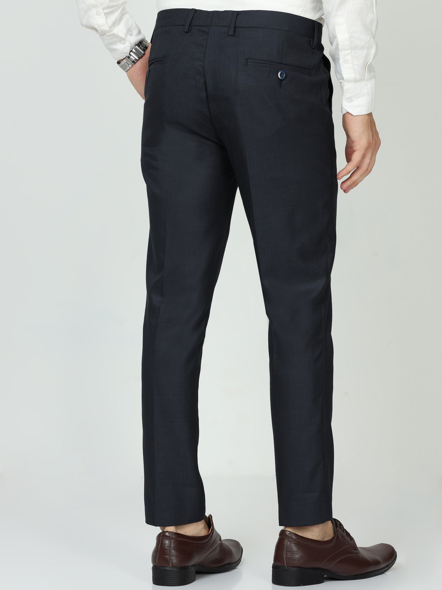 Navy Mens Formal Trouser