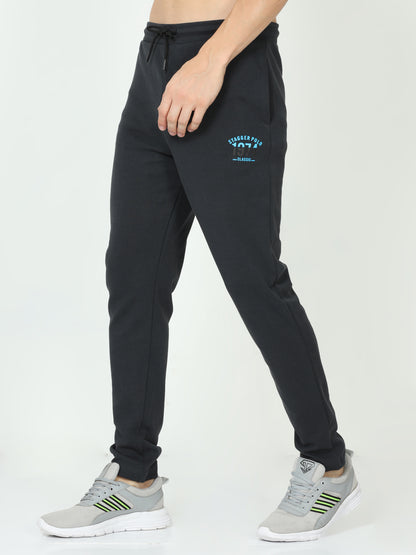 Black Mens Track Pant