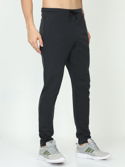 Black Mens Track Pant