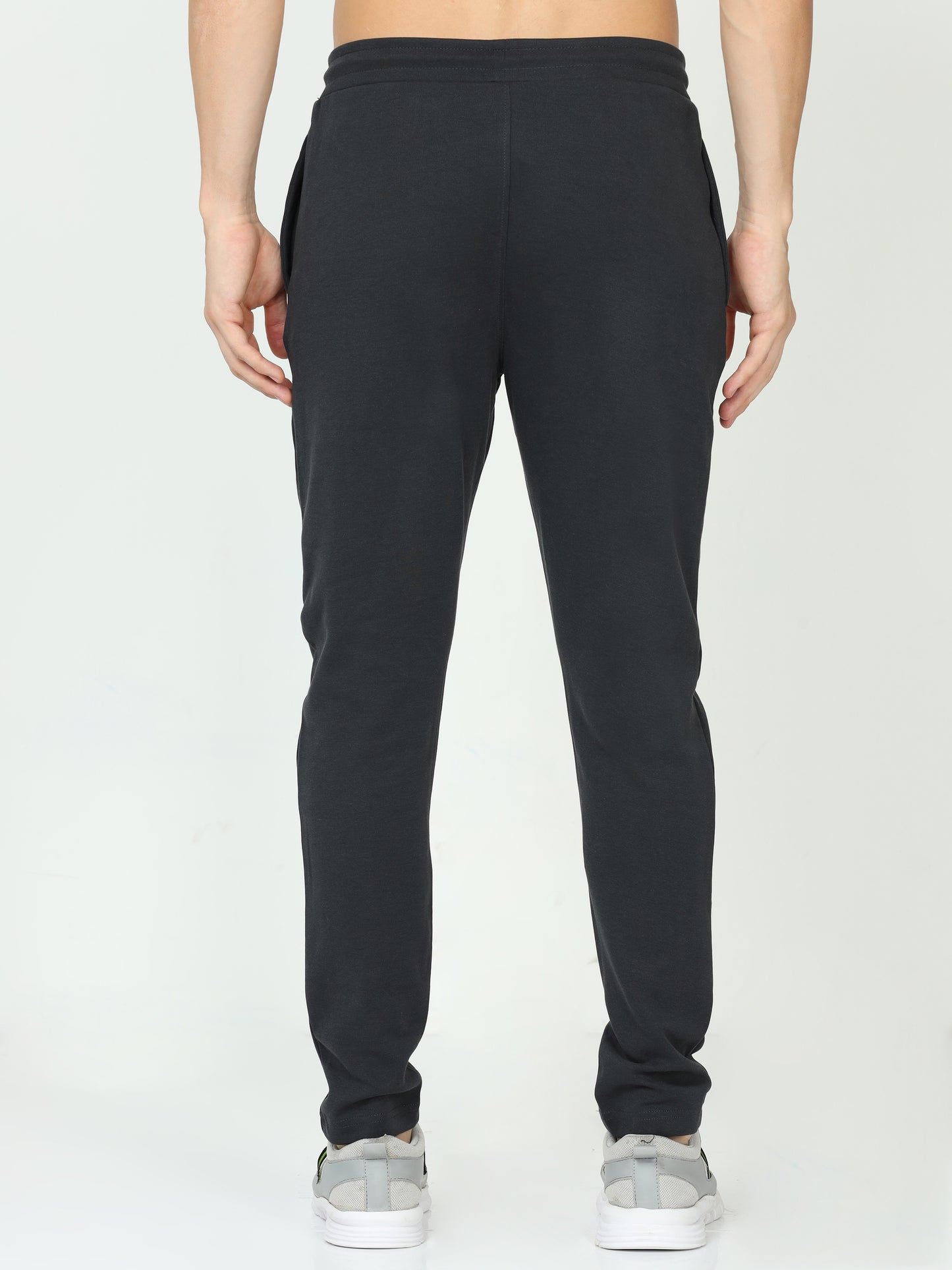 Black Mens Track Pant